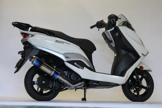 HOT，格安 バーグマンストリート125EX バイクマフラー 8BJ-EA23 S346